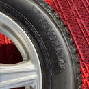 145/80R12 ヨコハマ SUPER VAN 356 ホイール付き中古夏タイヤ4本セット:28000円