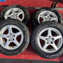 175/80R15 BRIDGESTONE BLIZZAK DM-V3 ホイール付き中古冬タイヤ４本セット:44000円