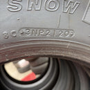 225/90R17.5. 再生スタッドレスほぼ新品　M913 激安美品　4本セット:52,000円