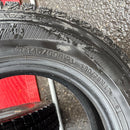 145/80R12 80/78N LT DUNLOP SV01 中古スタッドレスタイヤ2本セット:5500円