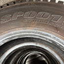 225/80R17.5, ダンロップ　　SP001 中古スタッドレス　　激安美品　6本セット:51,000円