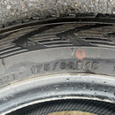 175/80R15 YOKOHAMA G075 中古スタッドレスタイヤ4本セット:20000円