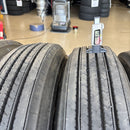 225/80R17.5 123/122L SP330K DUNLOP イボ付　ほぼ新品6本セット:72000円