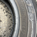 145R12 LT 6PR TOYO V02 中古夏タイヤ4本セット:10000円