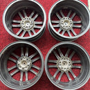 17インチ　17×7J PCD:114.3 5H +48 中古アルミホイール4本セット:28000円