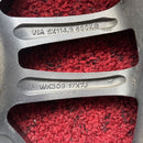 17インチ　17×7J PCD:114.3 5H +48 中古アルミホイール4本セット:28000円