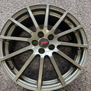 18インチ　18×7.5J PCD:100 5H +55 中古アルミホイール4本セット:32000円
