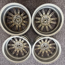 15インチ 15×5.5J PCD:100 4H +50 中古アルミホイール4本セット:20000円