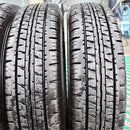 145R13, 8PR, LT, DUNLOP2017年製 エナセーブVAN01 中古夏タイヤ４本セット:16000円