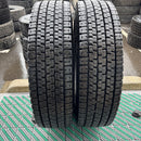 11R22.5 16PR ブリヂストン W999 2025年製 中古冬タイヤ ２本セット:46000円