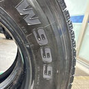 11R22.5 16PR ブリヂストン W999 2025年製 中古冬タイヤ ２本セット:46000円