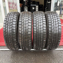 155/65R14, 75Q, 中古スタッドレス　激安美品　イボ付　　2025年製 ４本セット:14,000円
