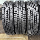 11R22.5 BRIDGESTONE W910 再生中古スタッドレス　8本セット:133000円