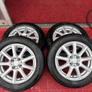 185/60R15 DUNLOP LE MANSV+ 15インチ ホイル付中古夏タイヤ4本セット30000円