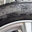 185/60R15 DUNLOP LE MANSV+ 15インチ ホイル付中古夏タイヤ4本セット30000円