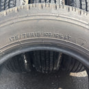 175/75R15、103/101L、LT、DUNLOP、SP355、2022年製 中古夏タイヤ ４本セット:22000円