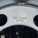 600×17.5, OFF127, 新車外し鉄ホイール, TOPY　2025年製 6H 激安美品　6本セット:60,000円