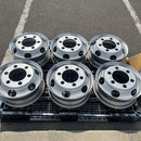 600×17.5, 127, 6H, 外し鉄ホイール　2025年製,激安美品　6本セット:60,000円