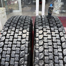 225/90R17.5、127/125L 再生中古スタッドレス　ほぼ新品　２本セット:12000円