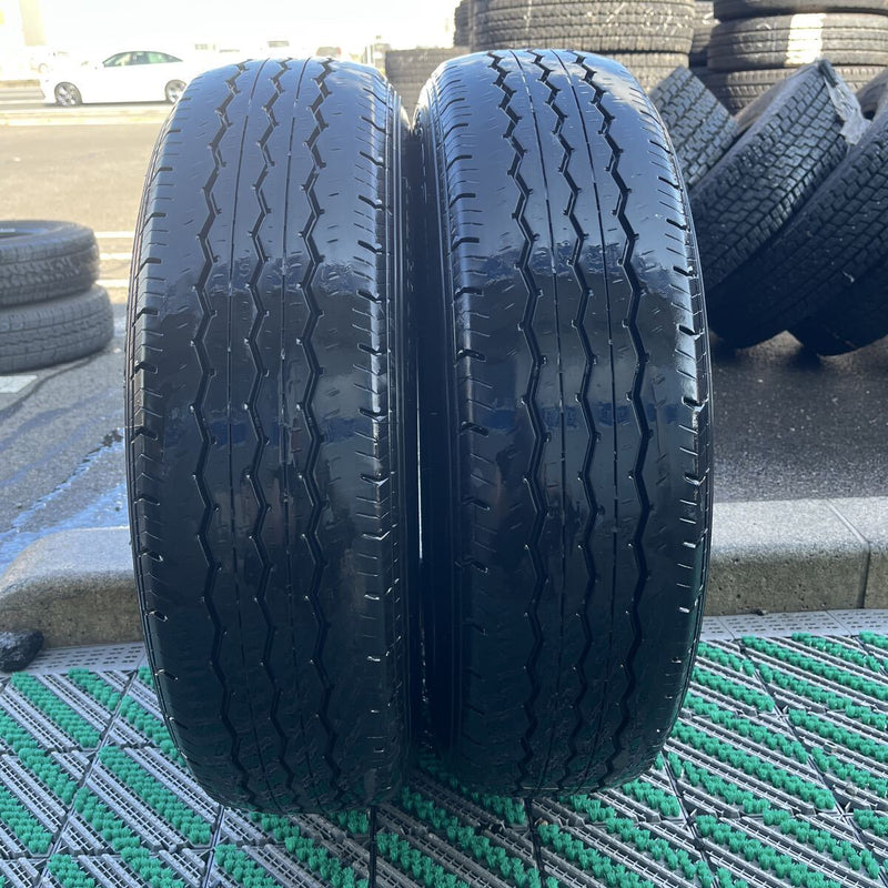195/80R15, 107/105S, LT, BRIDGESTONE 2024年製 エコピアRD613 中古夏