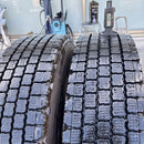 225／80R17.5，123／122L，BRIDGESTONE W910、中古冬タイヤ　２本セット:16000円