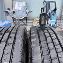 195/85R16 114/112 LT DUNLOP SPLT33K 中古夏タイヤ６本セット：36000円