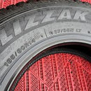 185/80R14 97/95N LT BRIDGESTONE BLIZZAK VL1 イボ付　冬タイヤ2本セット:9000円