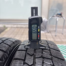 155/65R14 DUNLOP 2022年製 ウィンターマックス02 中古スタッドレス４本セット:16000円