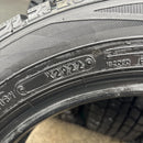 155/65R14 DUNLOP 2022年製 ウィンターマックス02 中古スタッドレス４本セット:16000円