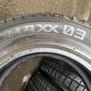 195/65R15, 91Q, DUNLOP, WM03 中古スタッドレス　2021年製 激安美品　４本セット:20,000円