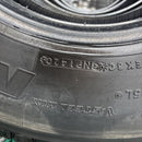 225/90R17.5 BRIDGESTONE M888 中古ミックスタイヤ　４本セット:.60000円