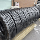 11R22.5 W910 中古再生スタッドレス　８本セット:136000円