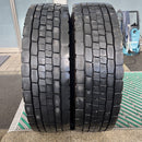 295/80R22.5, 153/151J, DUNLOP, SP680, 激安美品　　2本セット:48,000円