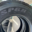 295/80R22.5, 153/151J, DUNLOP, SP680, 激安美品　　2本セット:48,000円
