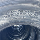 245/70R19.5, 再生中古スタッドレス, バリ溝, 激安美品　8本セット:104,000円