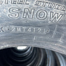 245/70R19.5, 再生中古スタッドレス, バリ溝, 激安美品　8本セット:104,000円