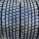 245/70R19.5, 再生中古スタッドレス, バリ溝, 激安美品　8本セット:104,000円
