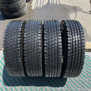 225/80R17.5 、124/122L、W910、BRIDGESTONE、2020年製、中古冬タイヤ４本セット:32000円