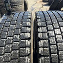 225/80R17.5 、124/122L、W910、BRIDGESTONE、2020年製、中古冬タイヤ４本セット:32000円
