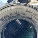 225/80R17.5 、124/122L、W910、BRIDGESTONE、2020年製、中古冬タイヤ４本セット:32000円