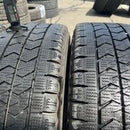 225/75R16、118/116N、LT、BRIDGESTONE、W989、2025年製、中古冬タイヤ４本セット:42000円