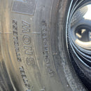 225/90R17.5 BRIDGESTONE W900 中古スタッドレス　4本セット:40000円