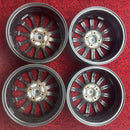 15インチ　軽自動車用中古アルミホイール　15×4 1/2Ｊ　ET:45 4H、4本セット:22000円