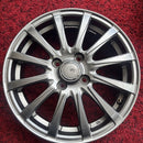 15インチ　軽自動車用中古アルミホイール　15×4 1/2Ｊ　ET:45 4H、4本セット:22000円