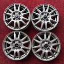 13インチ 中古アルミホイール 13×4 ET43 4H、4本セット:12000円