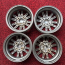 13インチ 中古アルミホイール 13×4 ET43 4H、4本セット:12000円