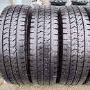 215/70R17.5, 118/116N, LT, BRIDGESTONE 2023年製 ブリザック W989 中古スタッドレス ６本セット:42000円