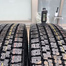 225/80R17.5 M929 ほぼ新品　イボ付　再生冬タイヤ4本セット:48000円
