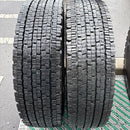 225/90R17.5、127/125L、DUNLOP、SP002、中古冬タイヤ2本セット:14000円