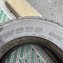 225/80R17.5、123/122L、BRIDGESTONE、W999、冬タイヤ中古2本セット:14000円